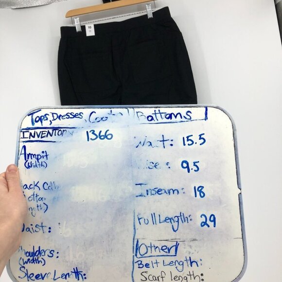 Reitmans  black capri cargo pants NWT size 10 - Picture 12 of 14